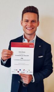 Finanzberater des Jahres Gabriel Maeder FINA Finanzplanung