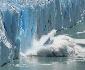 Schmelzen der Pole durch Klimawandel