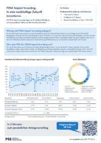 Factsheet Impact Investing