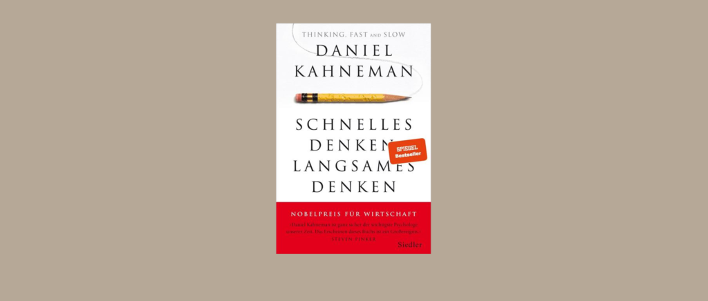 Buchrezension Schnelles Denken, langsames Denken