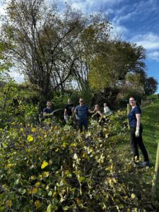 Karitativer Tag Heckenpflege für Biodiversität