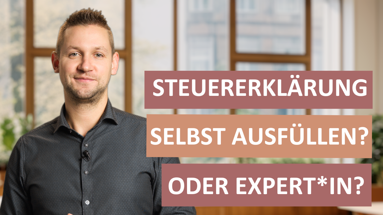 Steuererklärung selbst oder durch Experten machen lassen? - FINA