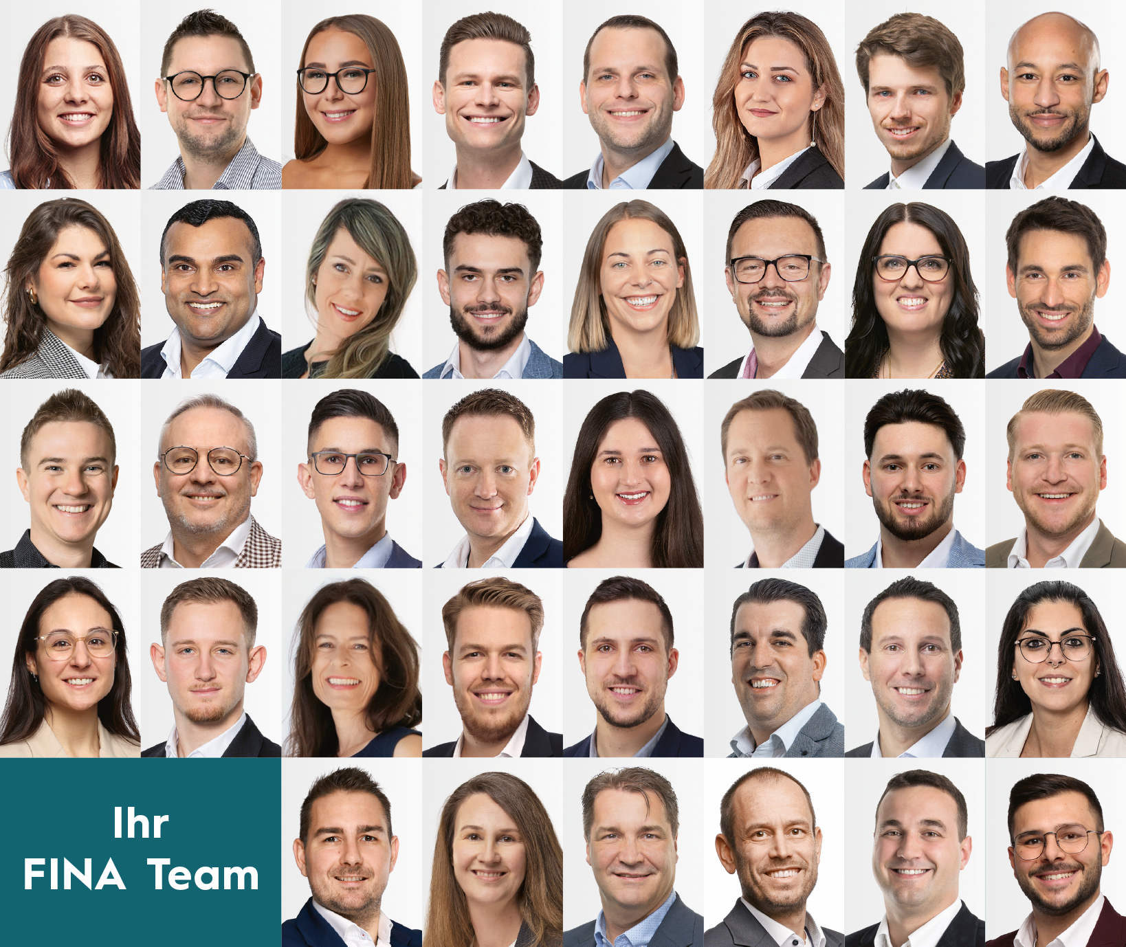 FINA Mitarbeitende 2025