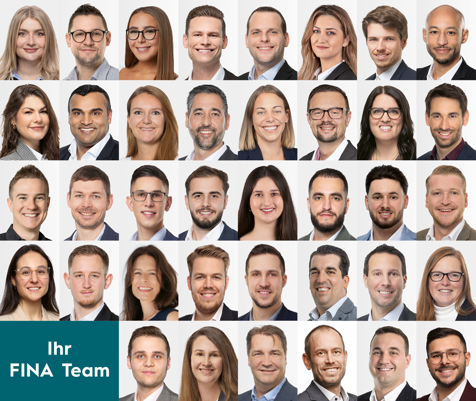 FINA Mitarbeitende 2026